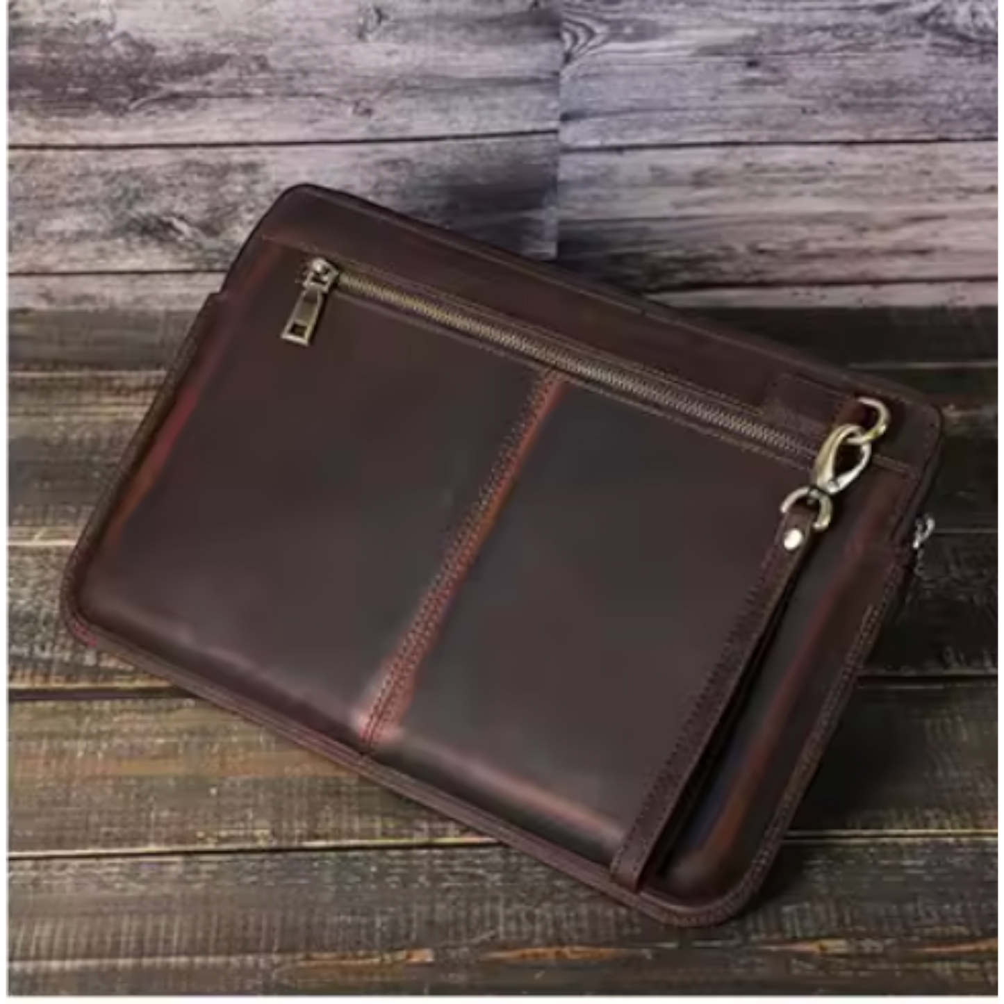 The Atlas Leather Laptop Sleeve