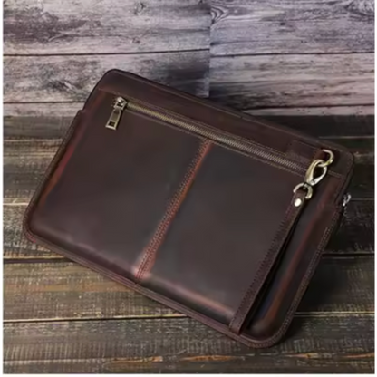 The Atlas Leather Laptop Sleeve