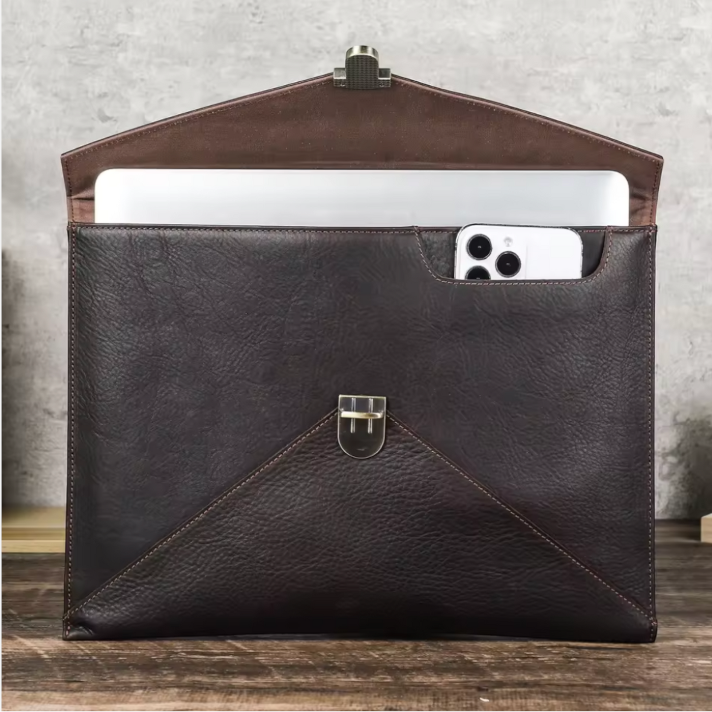 The Heritage Leather Laptop Sleeve