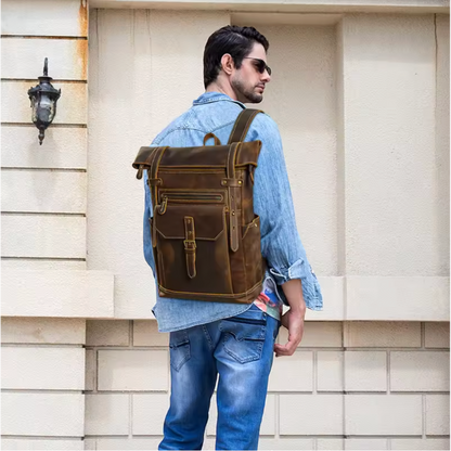 The Calderwood Leather Backpack