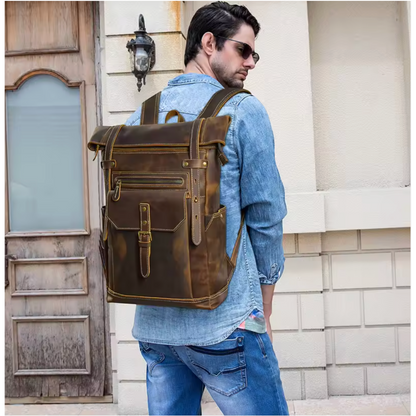 The Calderwood Leather Backpack