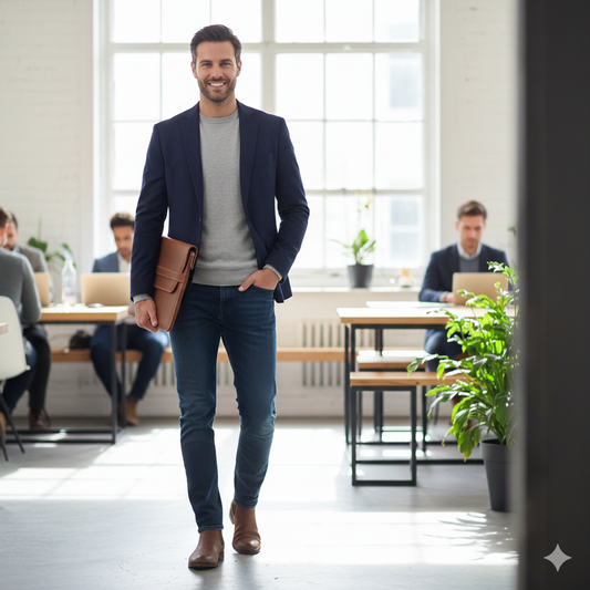 The Oxford Leather Laptop Sleeve