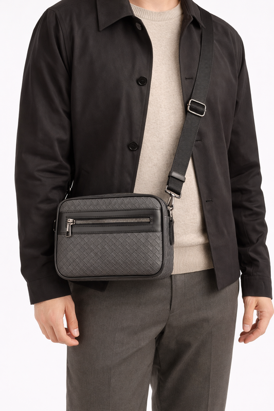 The Linton Leather Crossbody Bag
